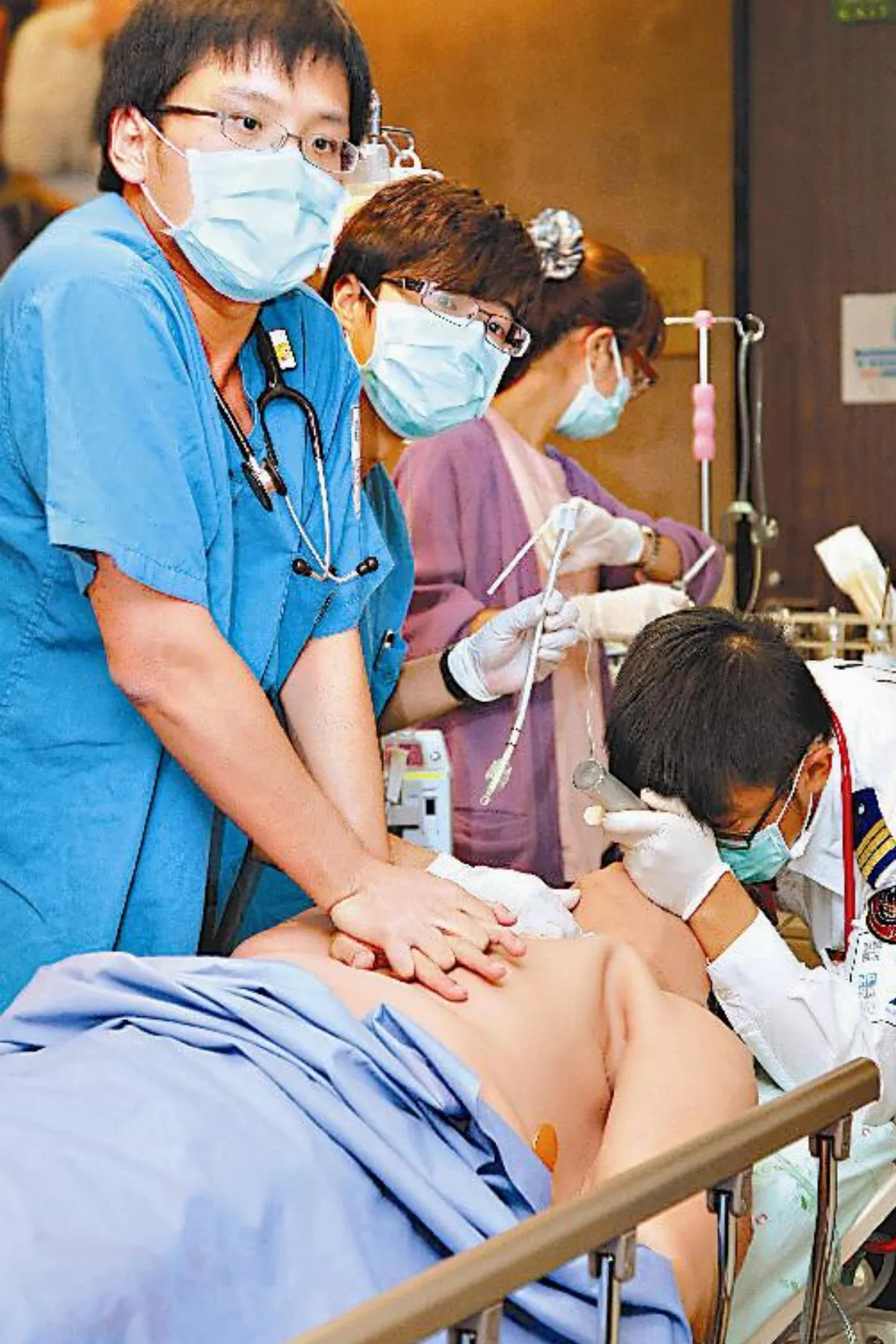 急重症情境模擬 培訓急救醫護