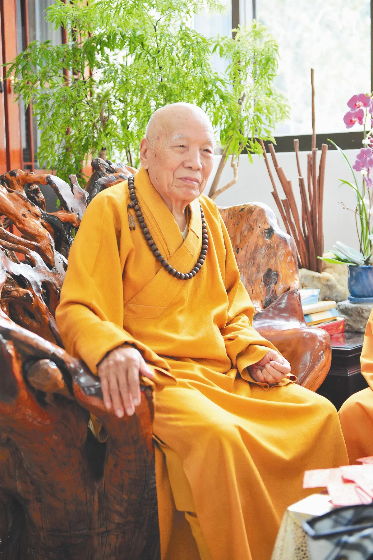 真華長老荼毗 僧信二眾追思