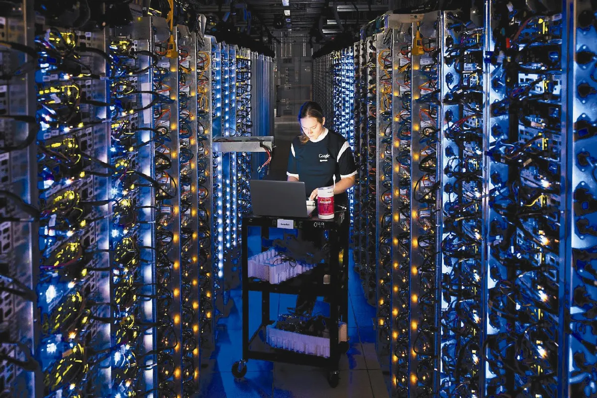 破天荒 Google資料中心開放參觀