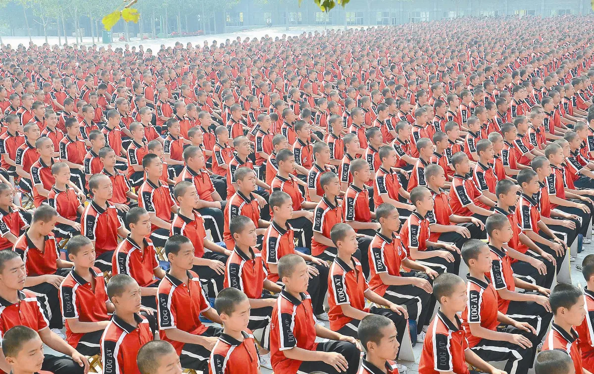 萬名少林小子  武術節備戰