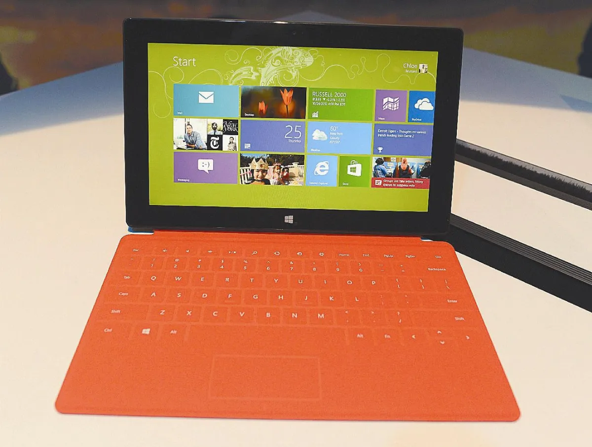 微軟 Win8、Surface同步開賣