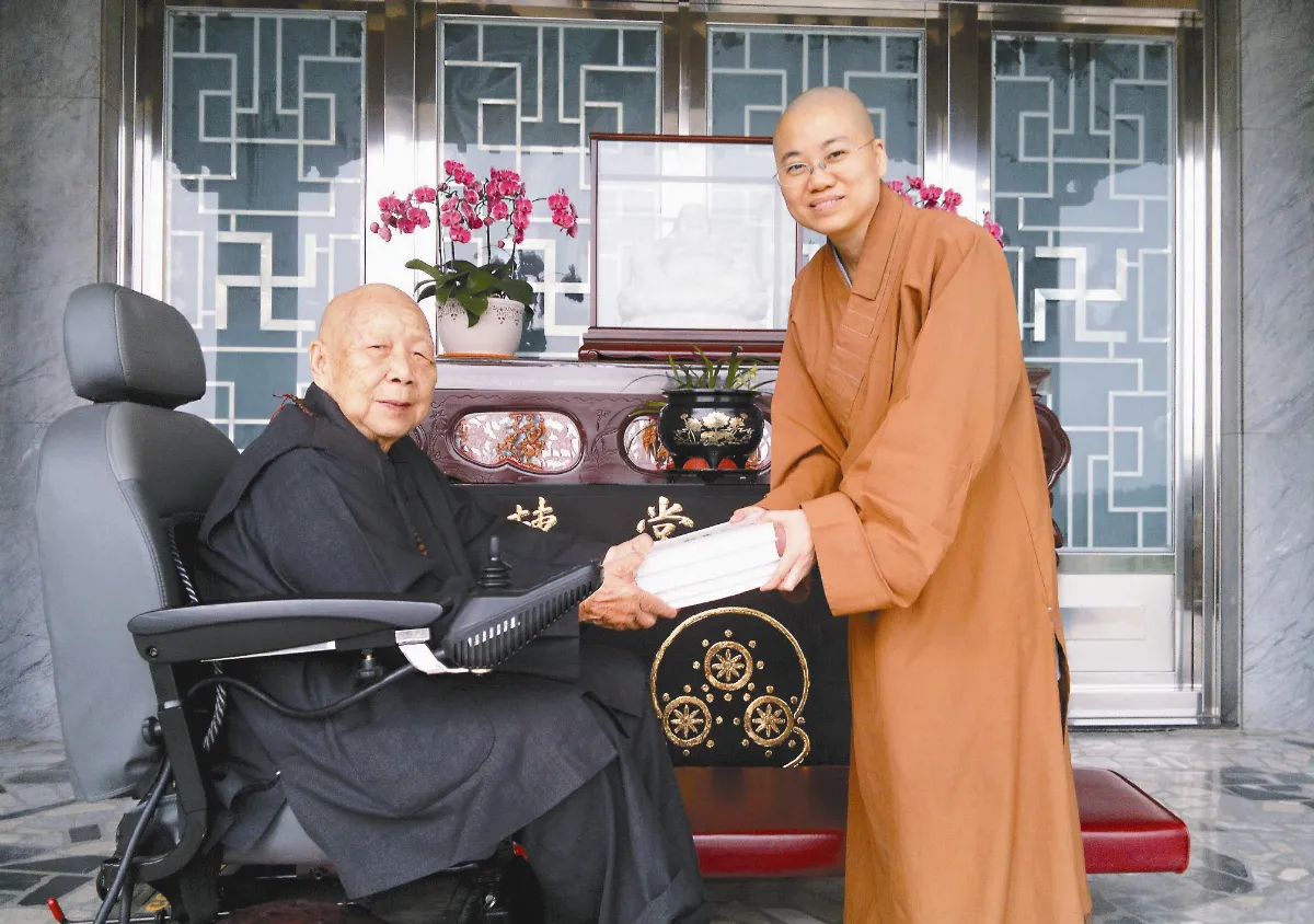 大明寺訪智道長老尼 串起百年佛緣