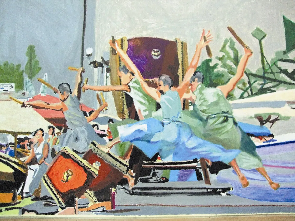 一沙一世界‧林煥棠創作個展   生命英雄彩繪自信