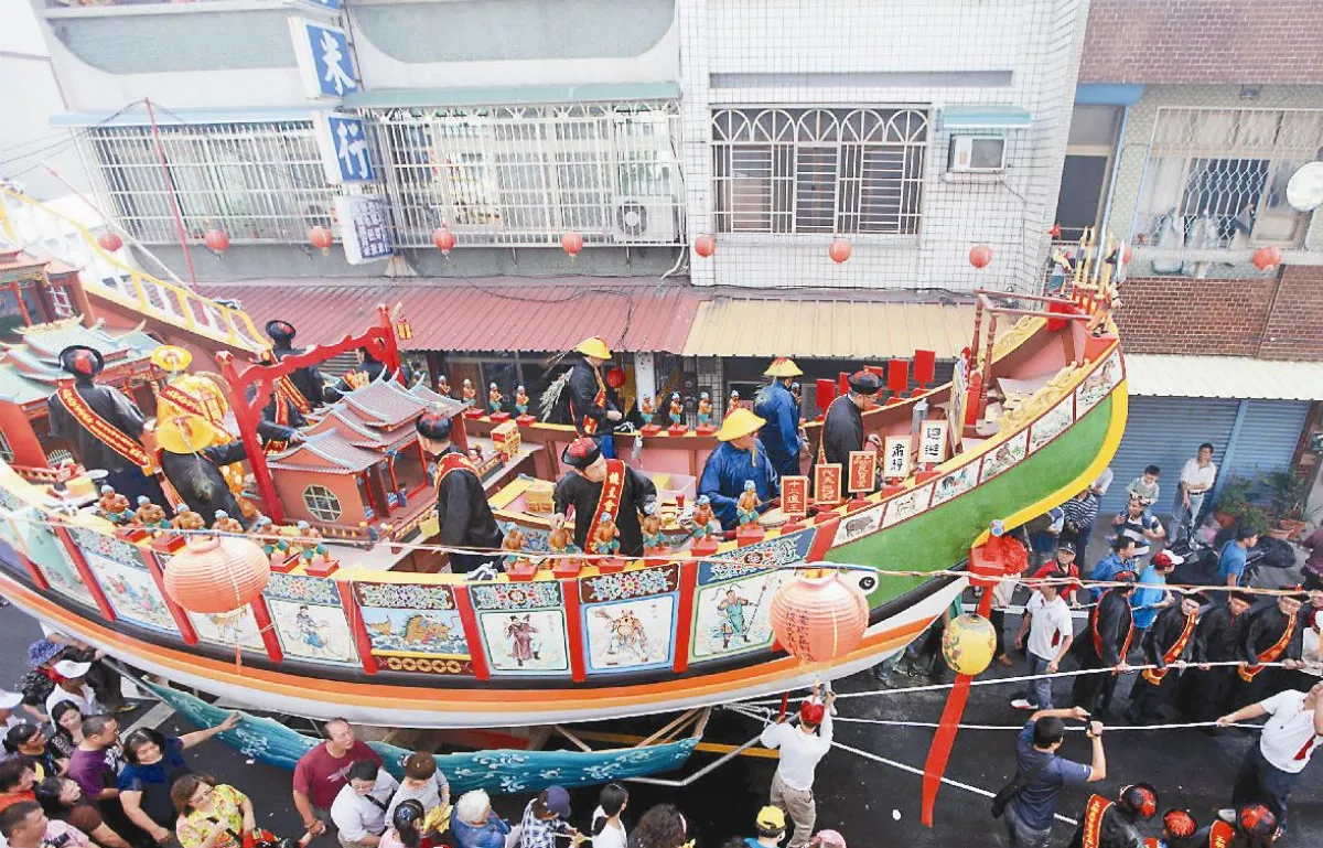 台南良寶宮建醮 王船遶境