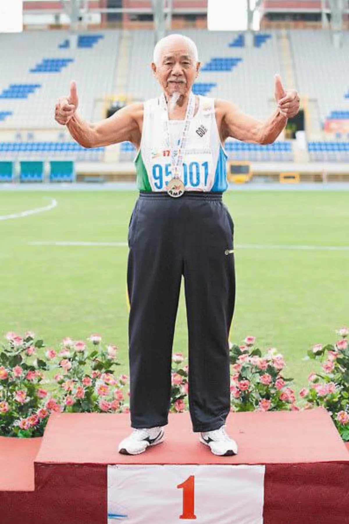 96歲彭宏年 跑出世界新猷