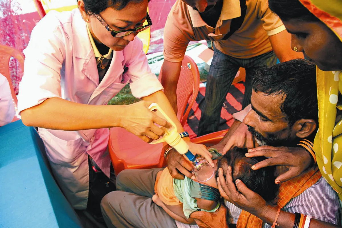 大馬中醫義診團 首發印度