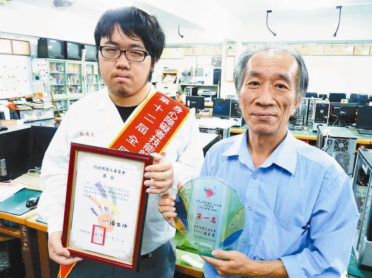 師長鼓勵 身心障學生競技拿第一