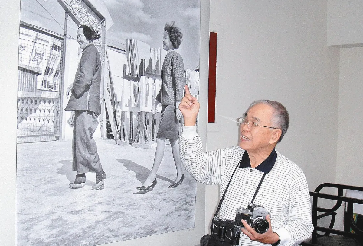 50年舊照開展 余如季尋影中人
