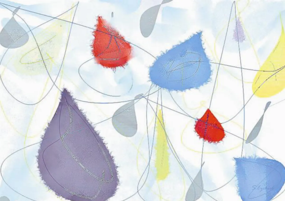 臥床12年   眼球畫世界