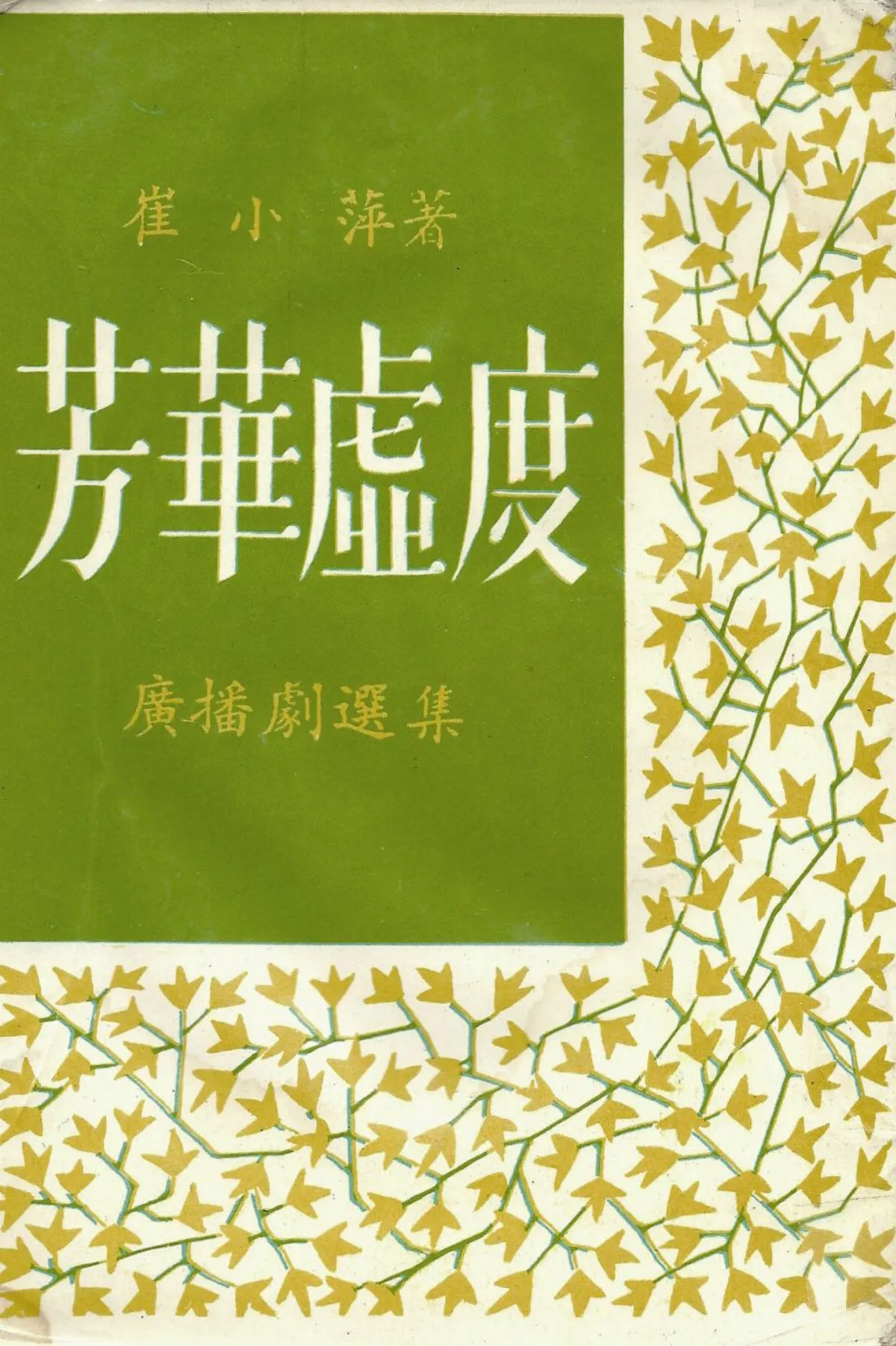 【作家第一本書】48 崔小萍／芳華虛度