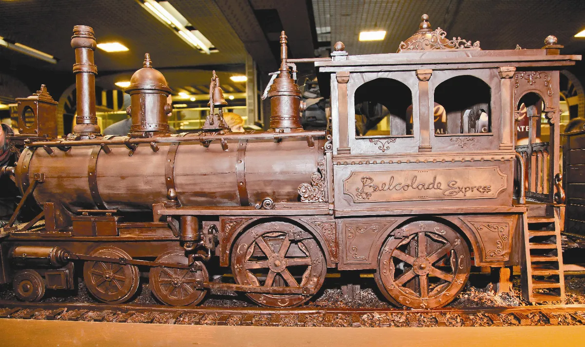 世界紀錄最長 巧克力火車