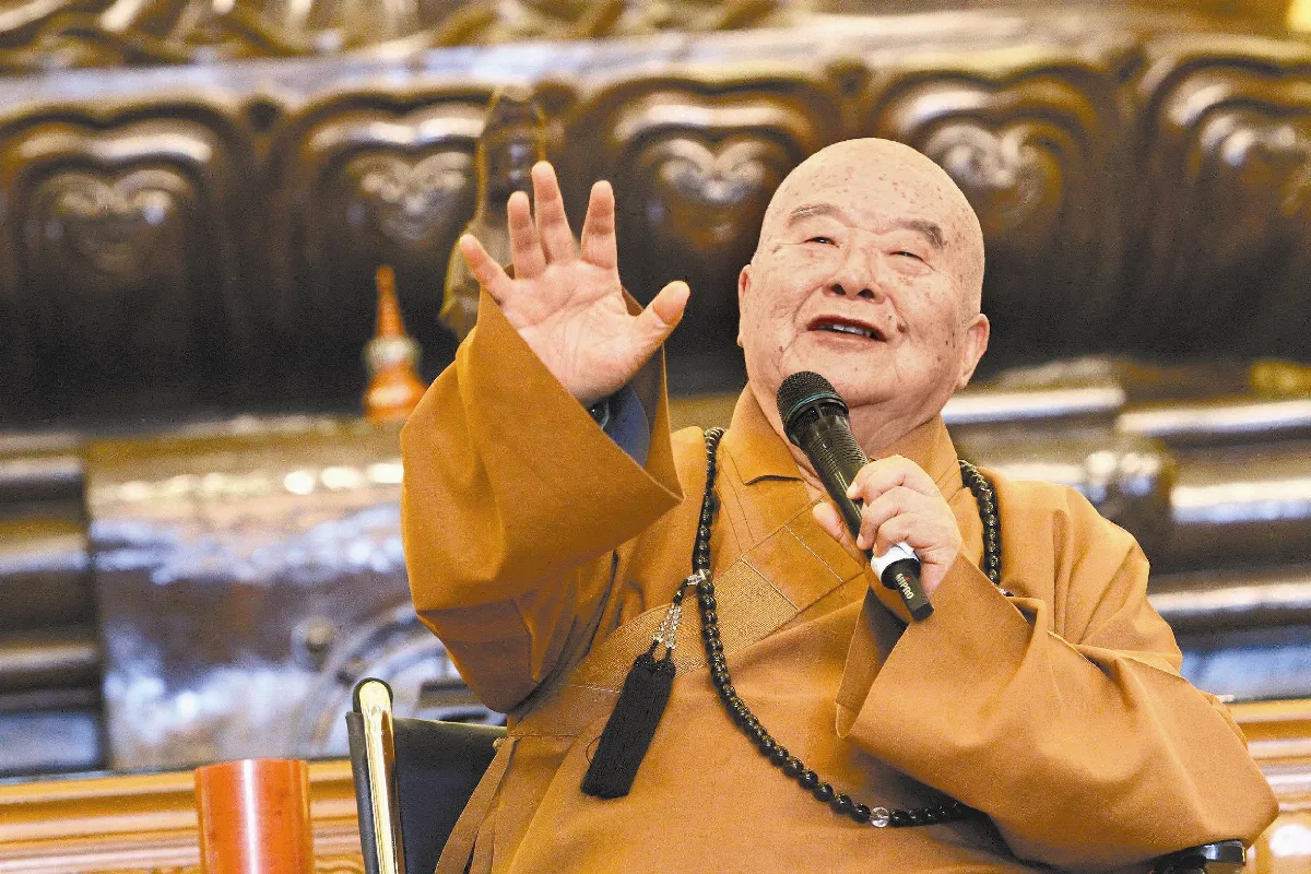 泰星馬弘法行星雲大師勉媒體 寫好話、報好事、做好人