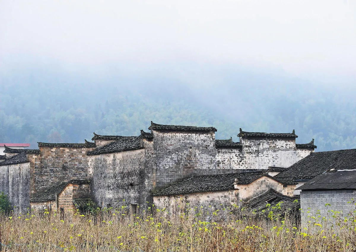 皖南黃山  民居美麗如畫
