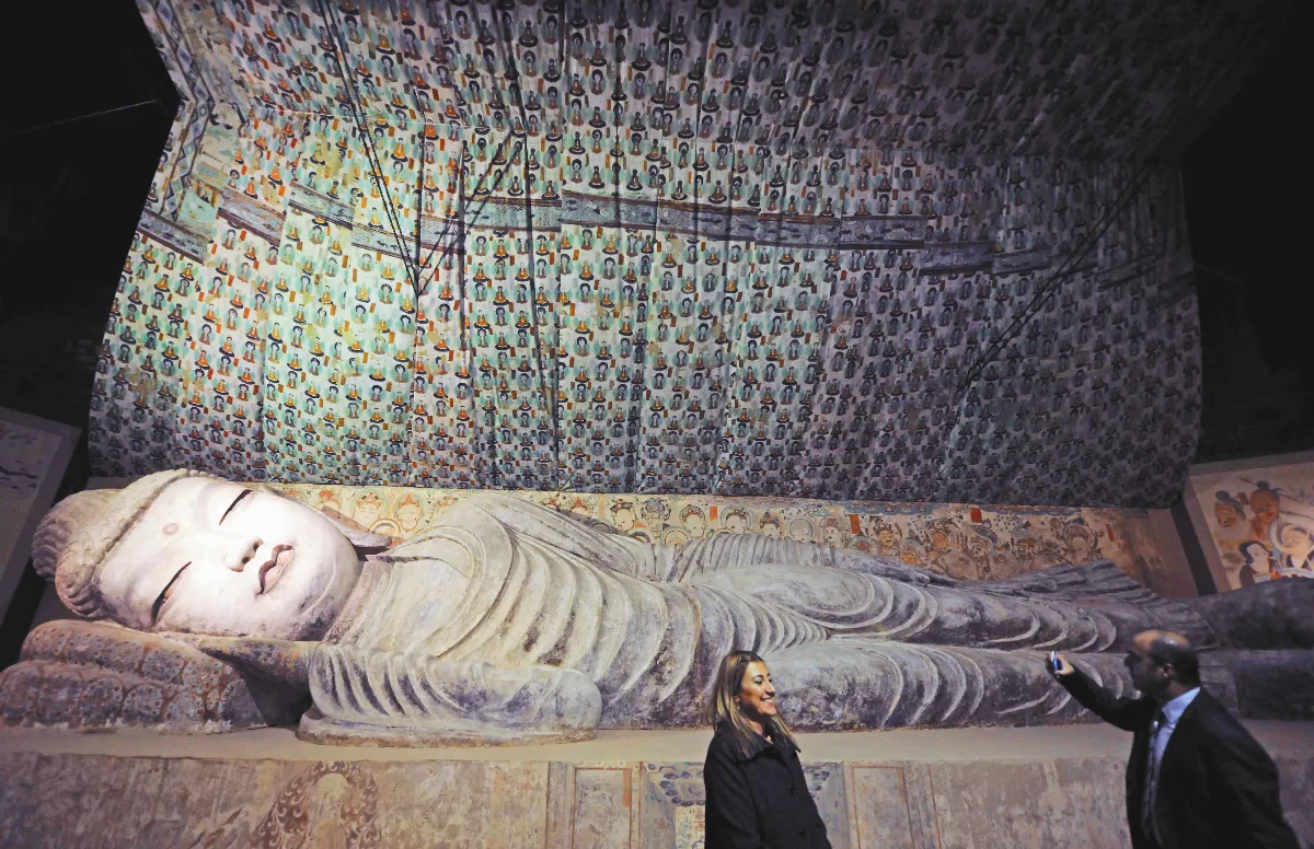 親近敦煌文物風采土耳其 展敦煌藝術
