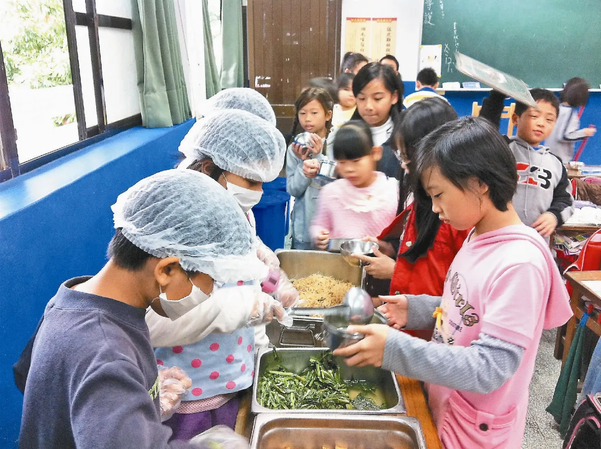 安心蔬菜午餐 學生超期待