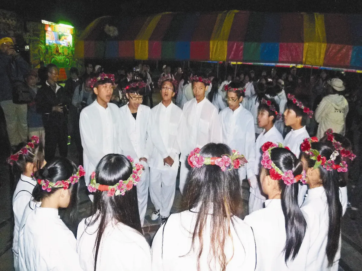 大內平埔族夜祭 拜阿立祖