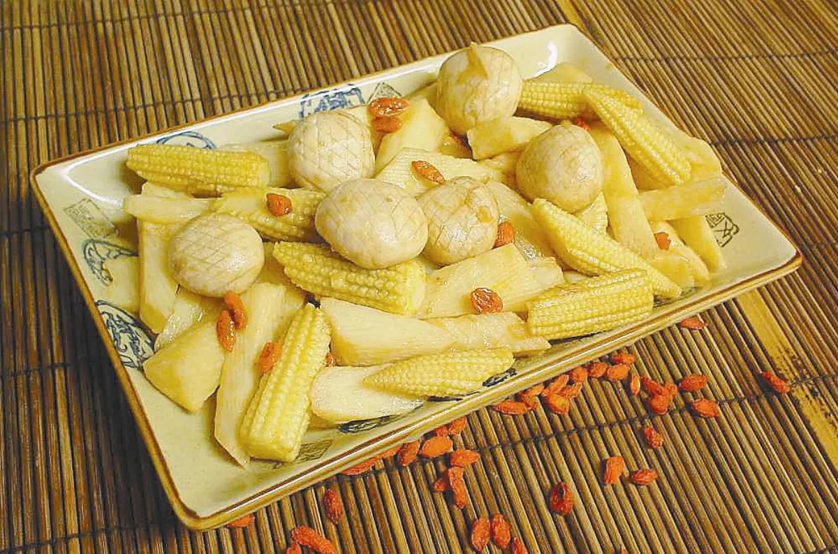 素在好健康   枸杞麻油山藥