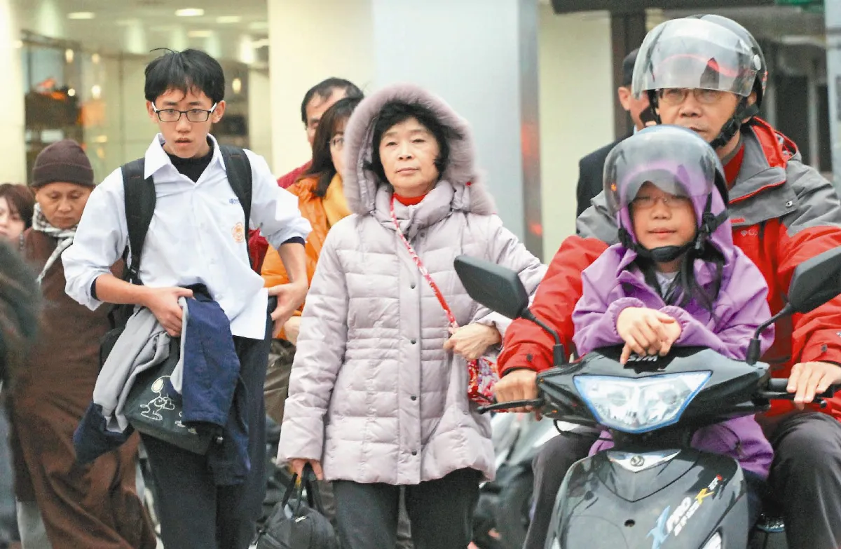 愈晚愈冷 最低13度