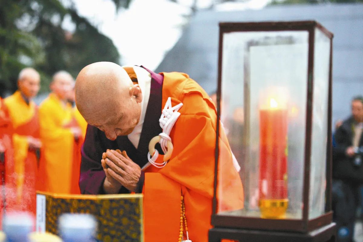 南京大屠殺75年 200中日法師誦經悼念