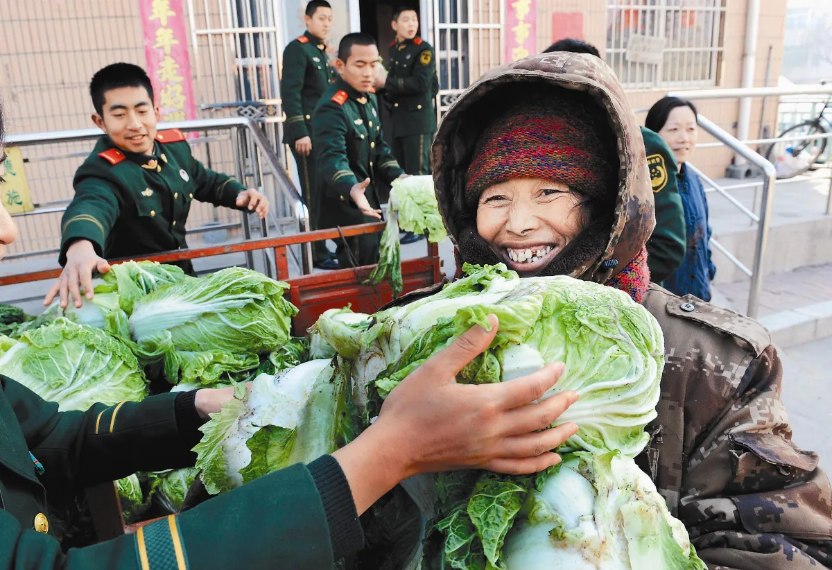 愛心白菜  助菜農和貧戶