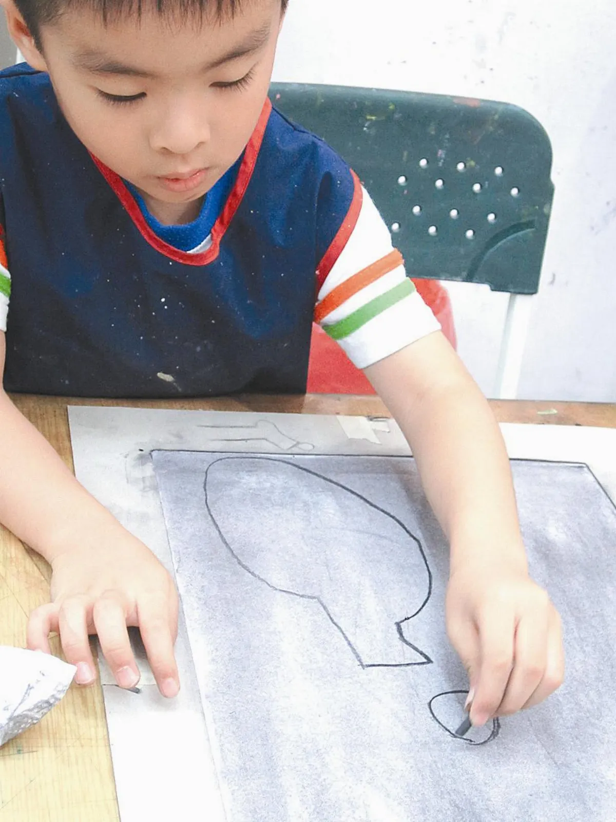 童書天地   炭筆素描技法向日葵