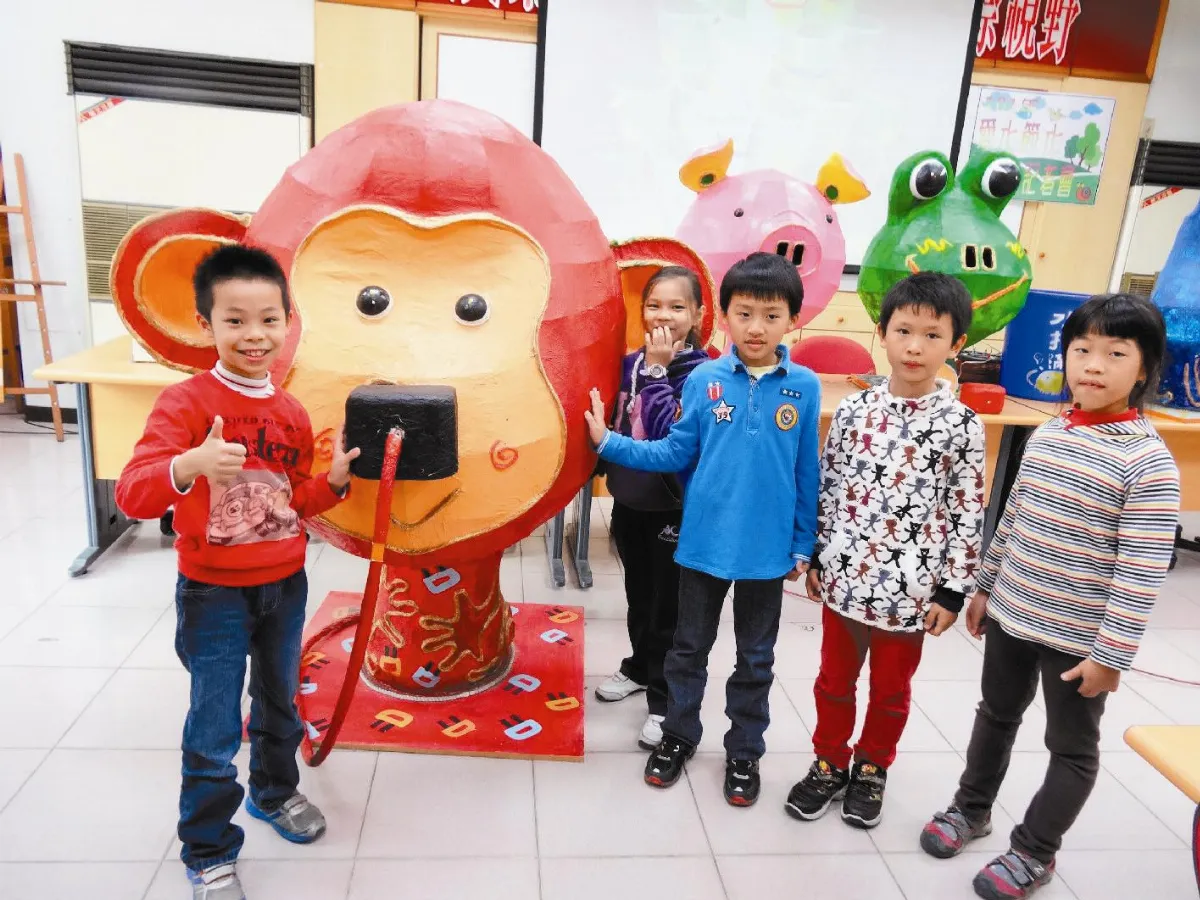 花燈偶、水撲滿 蘭潭國小省水節能獲獎