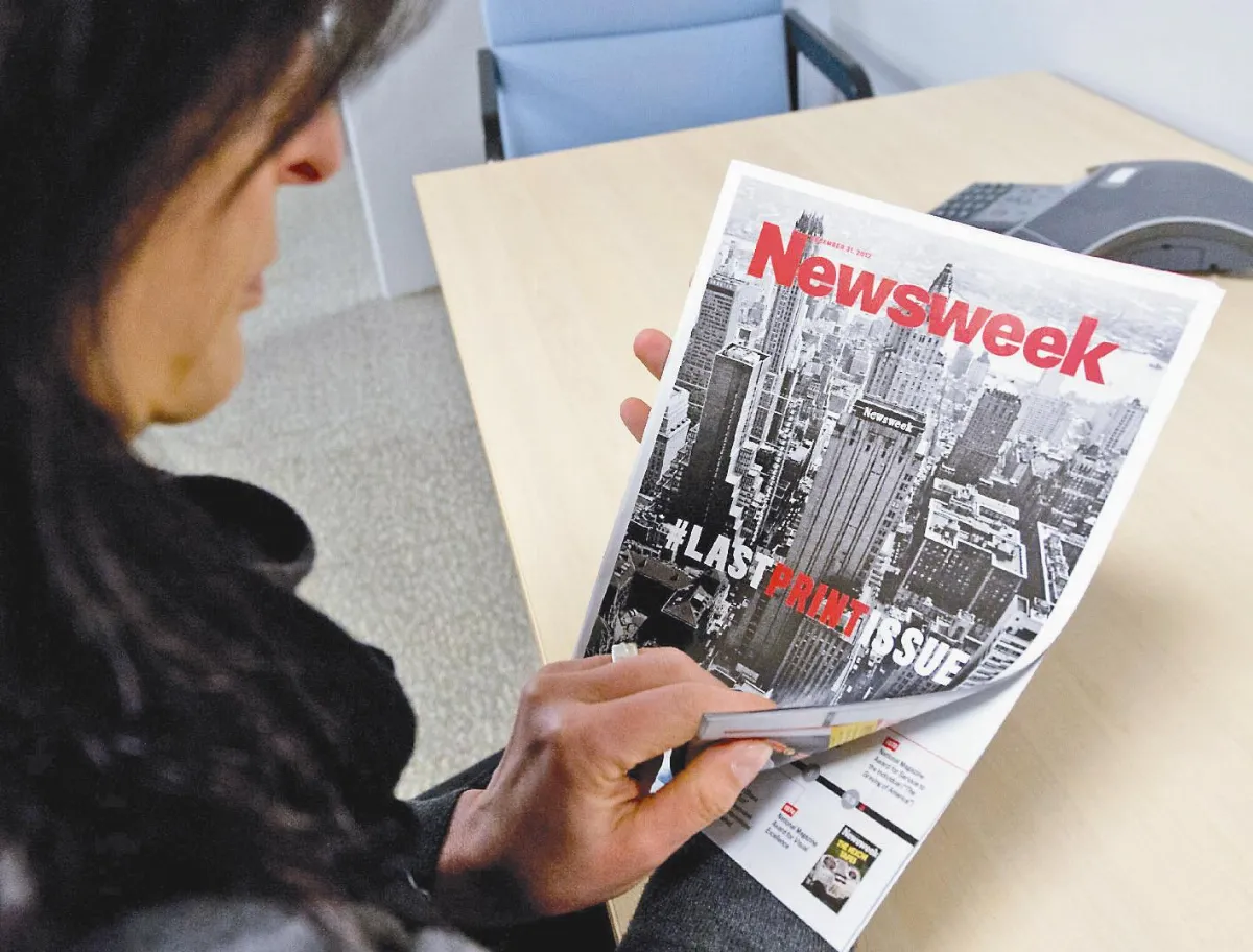 新聞周刊 發行最後一期平面雜誌