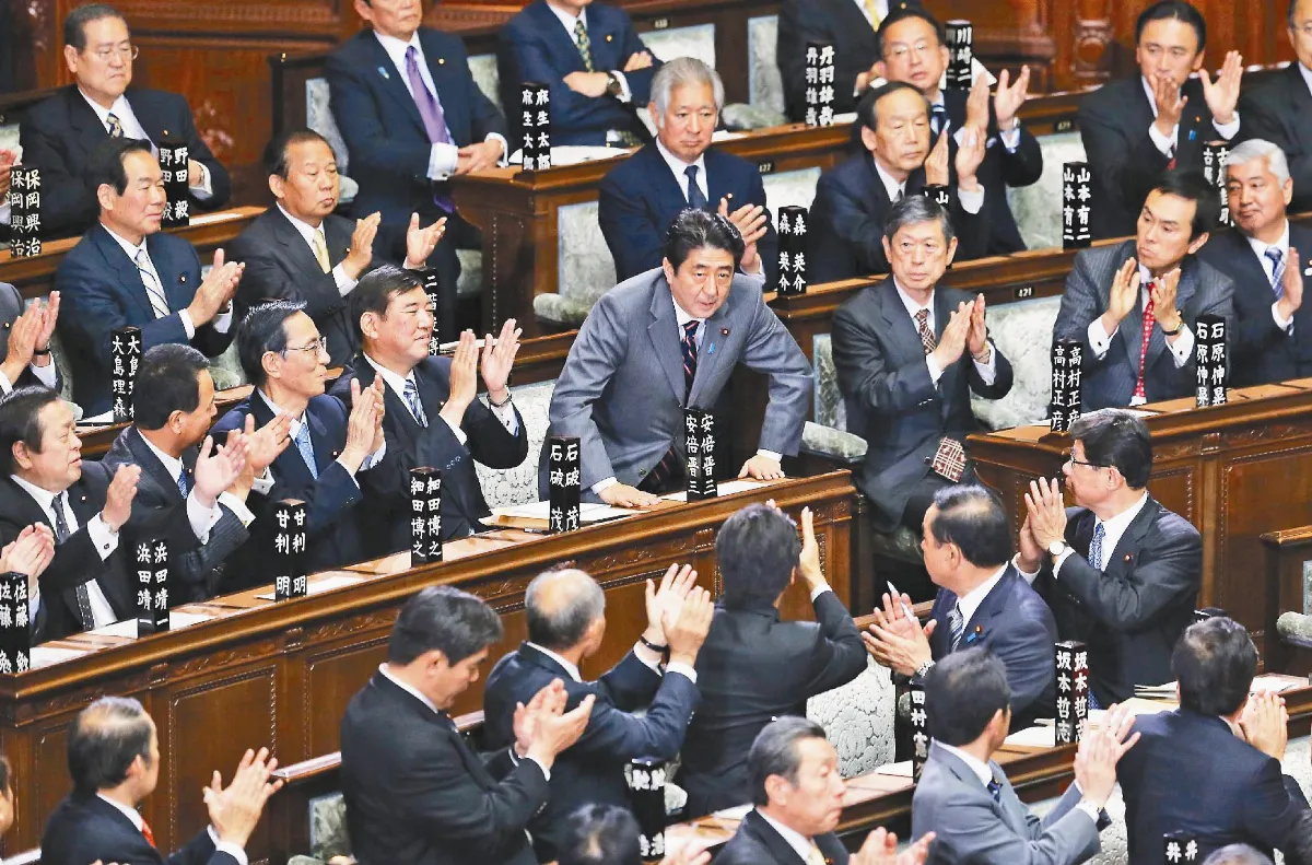 國會過關 安倍二度出任日相