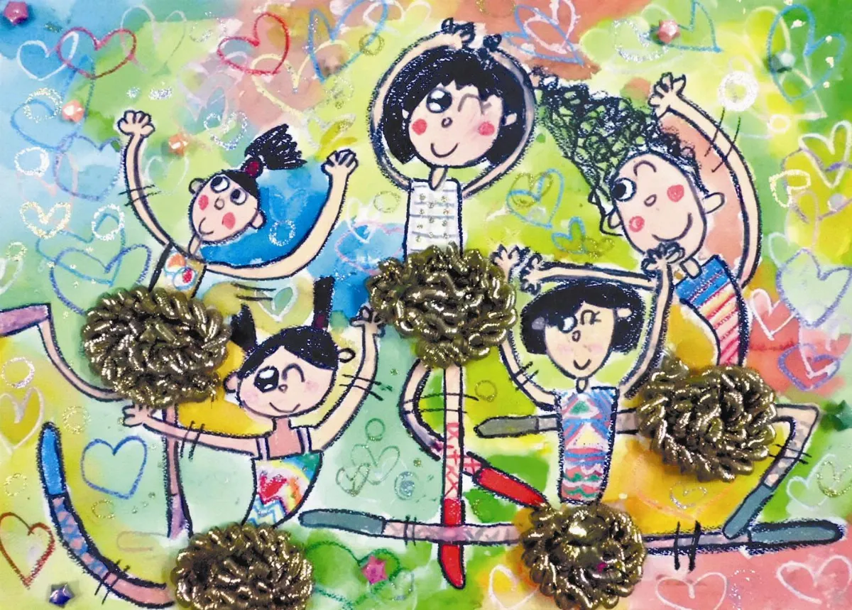 快樂塗鴉簿芭蕾舞者