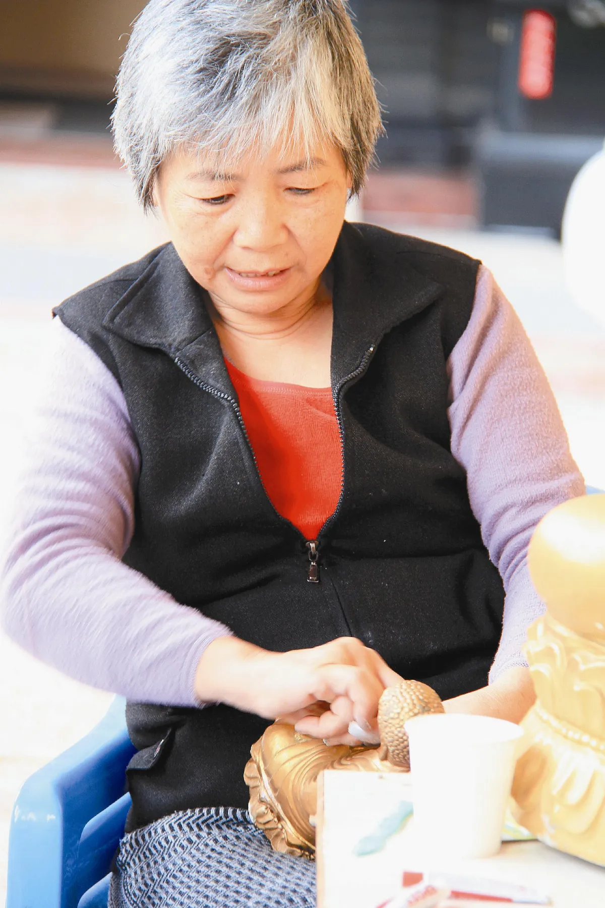 美麗嬤洗佛 巴西飛回台金歡喜