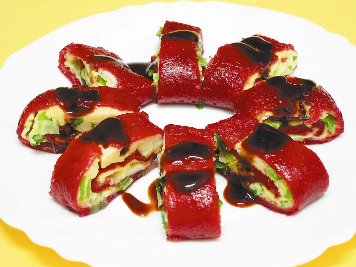 美味私房料理甜菜根蛋餅