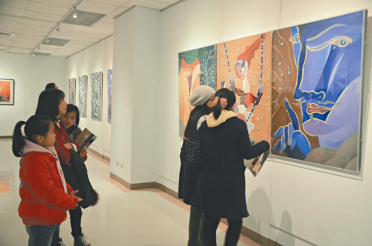 佛光緣宜蘭館 十年藝窗開展