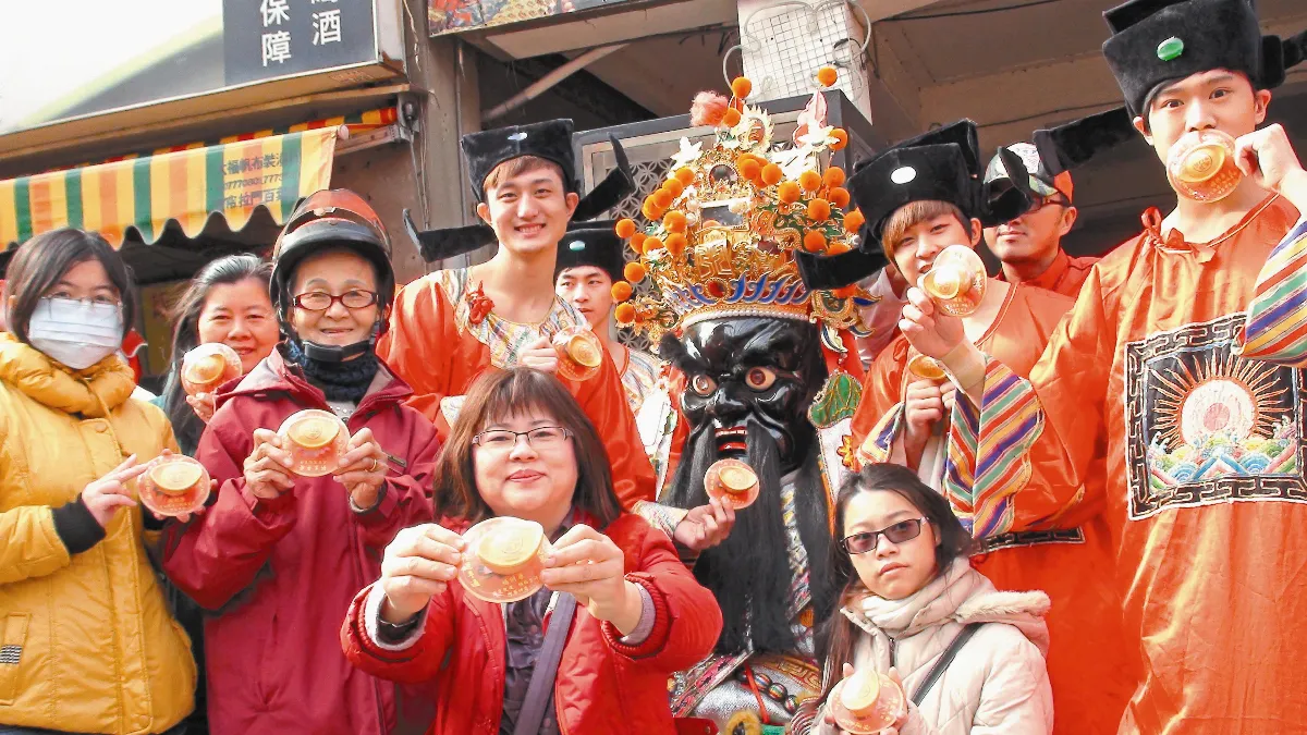 鹿港城隍廟財神殿安座 民眾求好運