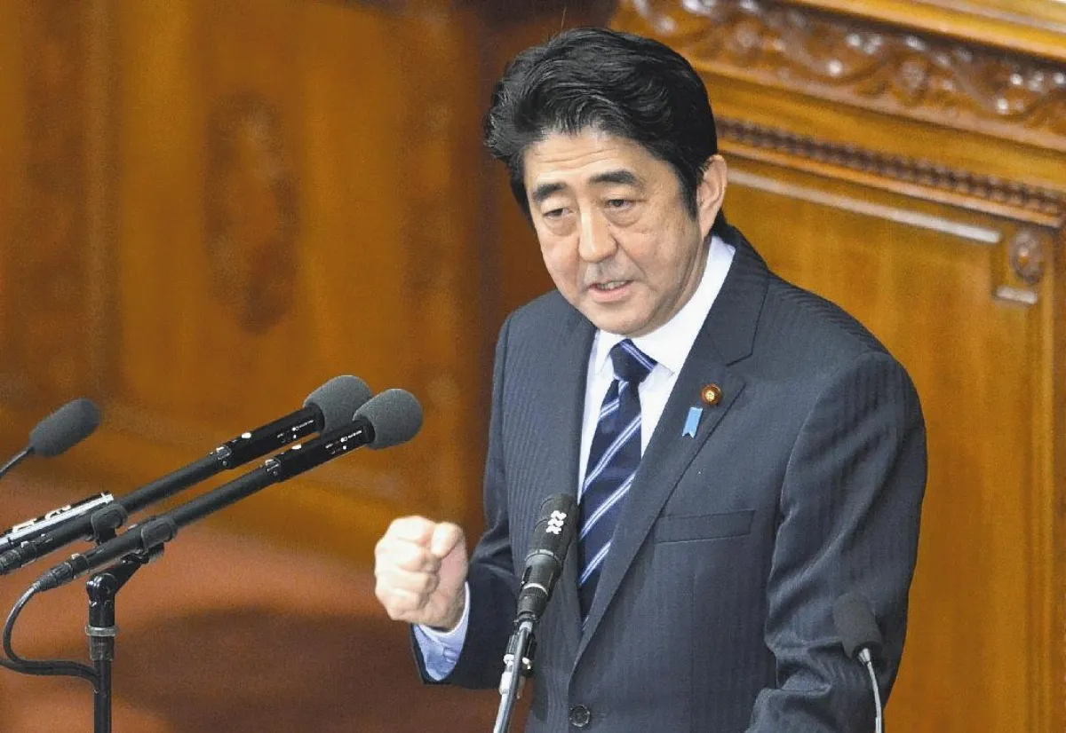 安倍滿月民調68% 寬鬆政策奏效