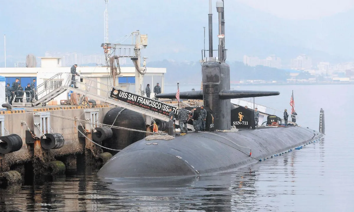 「舊金山」號核潛艦進駐美韓軍演 警告平壤勿核試
