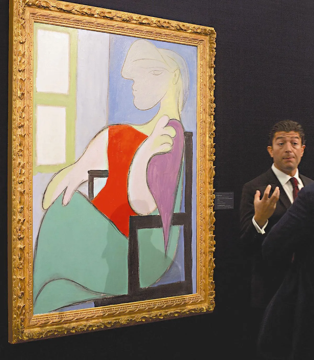 畢卡索窗邊女人13.2億拍出