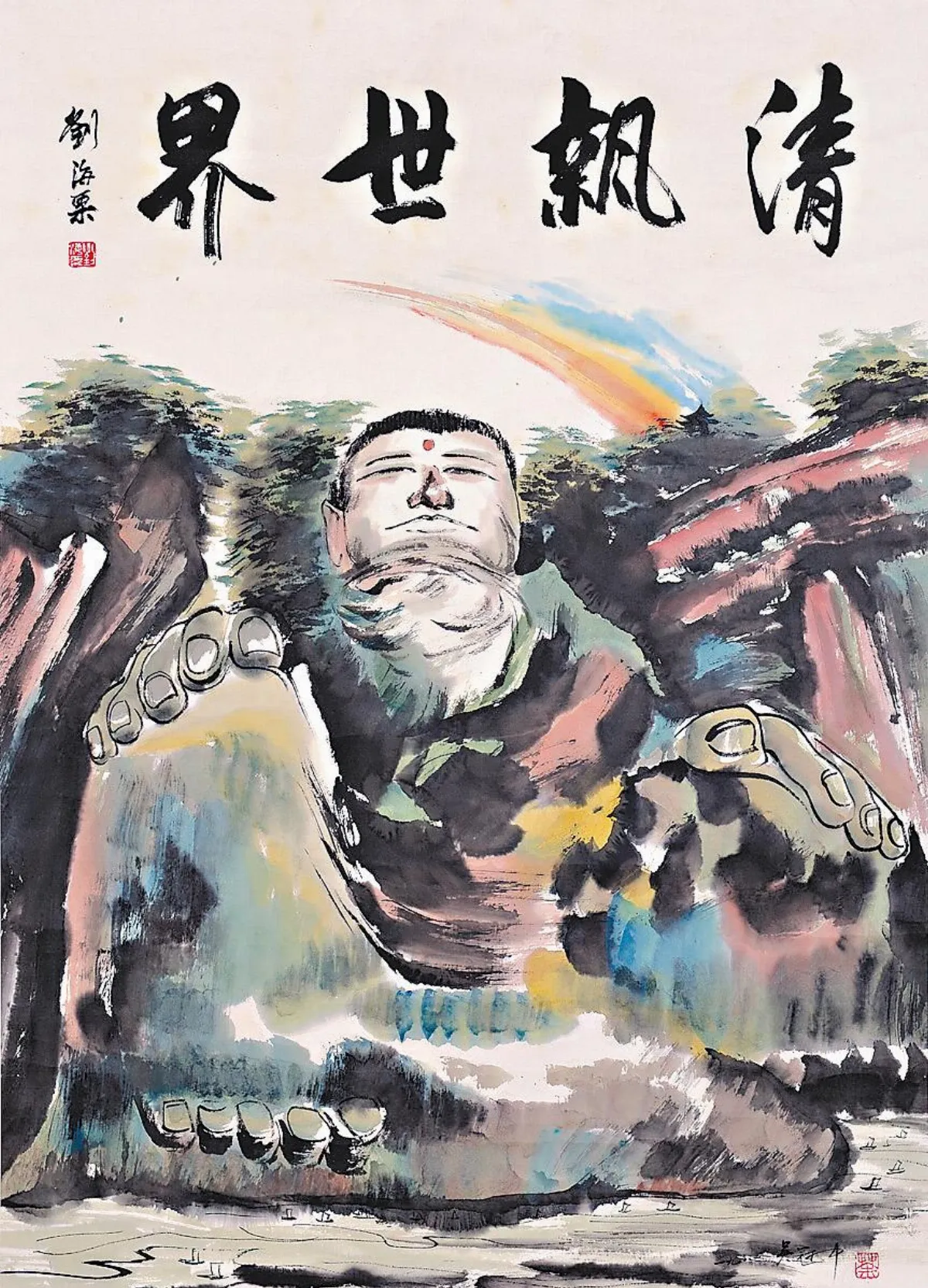 新春賞佛畫 心靈充電