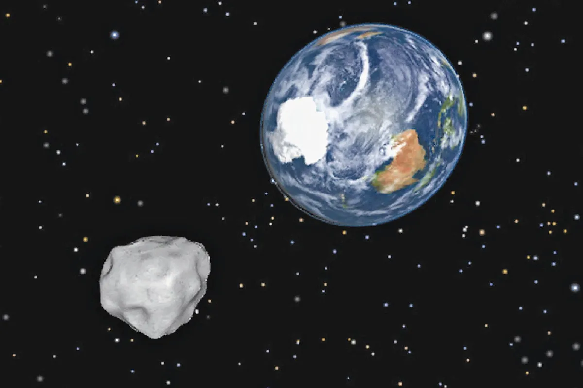小行星 安全飛過地球