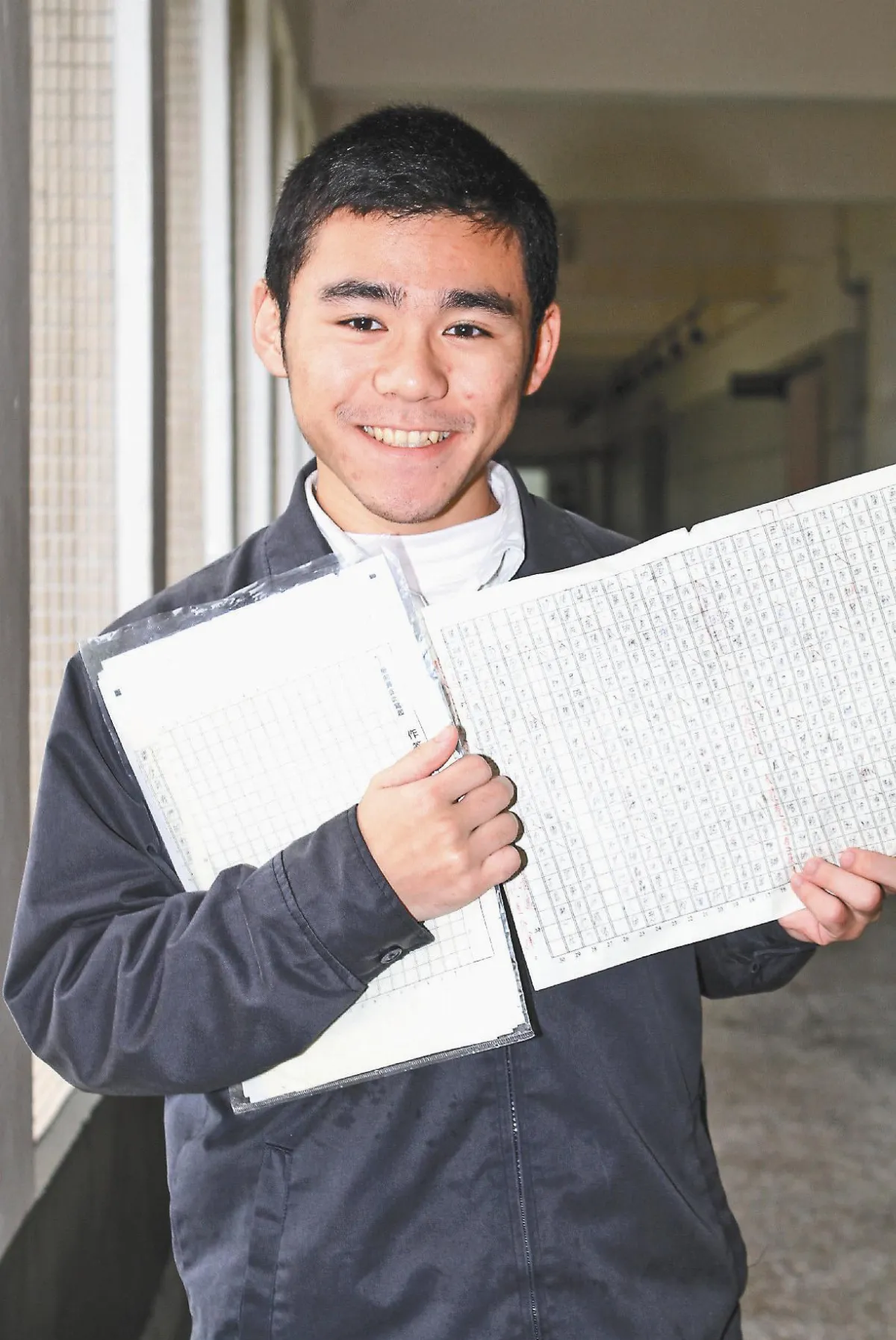 滿級分學生素描單親蘇柏源 自己摸索讀書方法