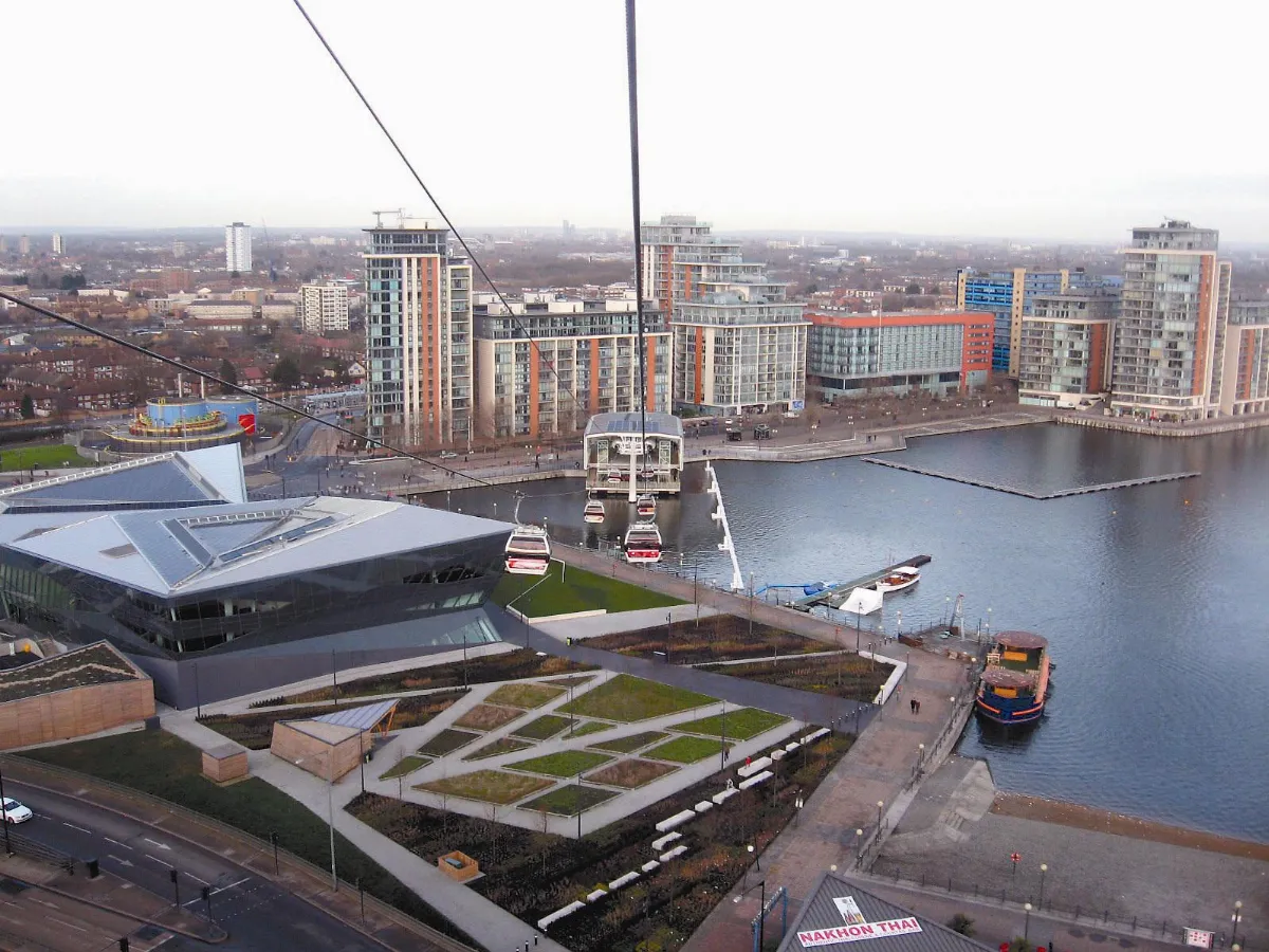 印象旅人 Emirates Air-Line  倫敦東區新地標