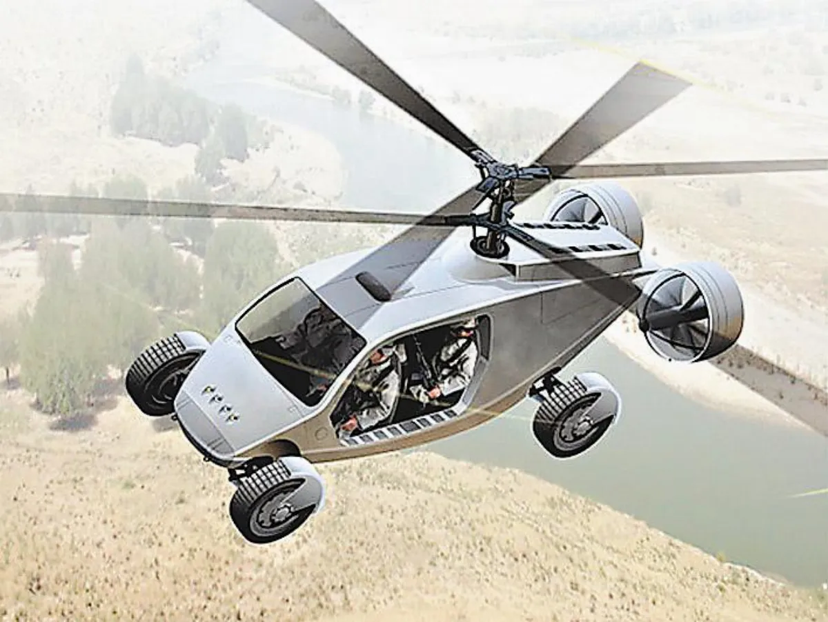 變形金剛？ 四驅車60秒變直升機