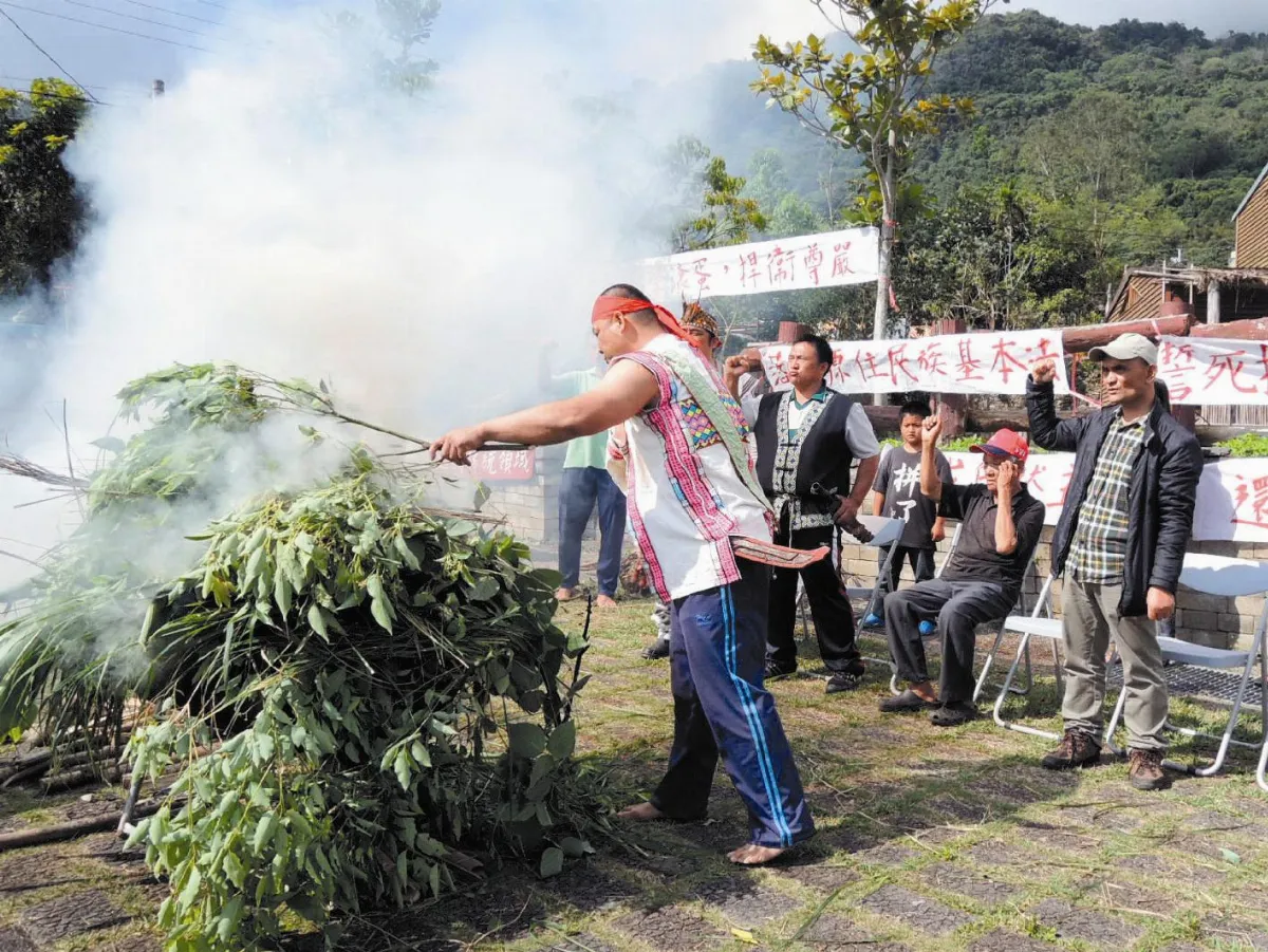 求轉型正義 原民放狼煙