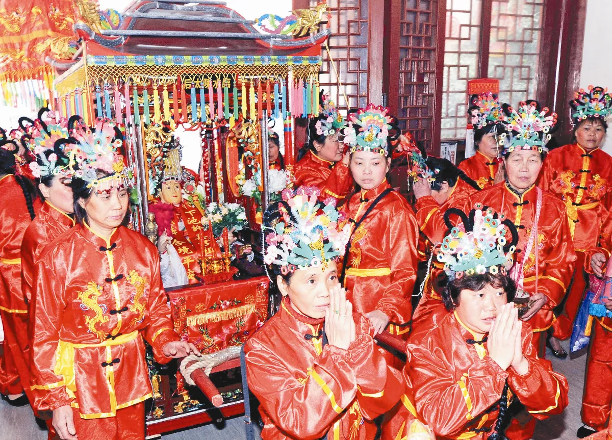 兩岸38尊陳靖姑金身 回娘家