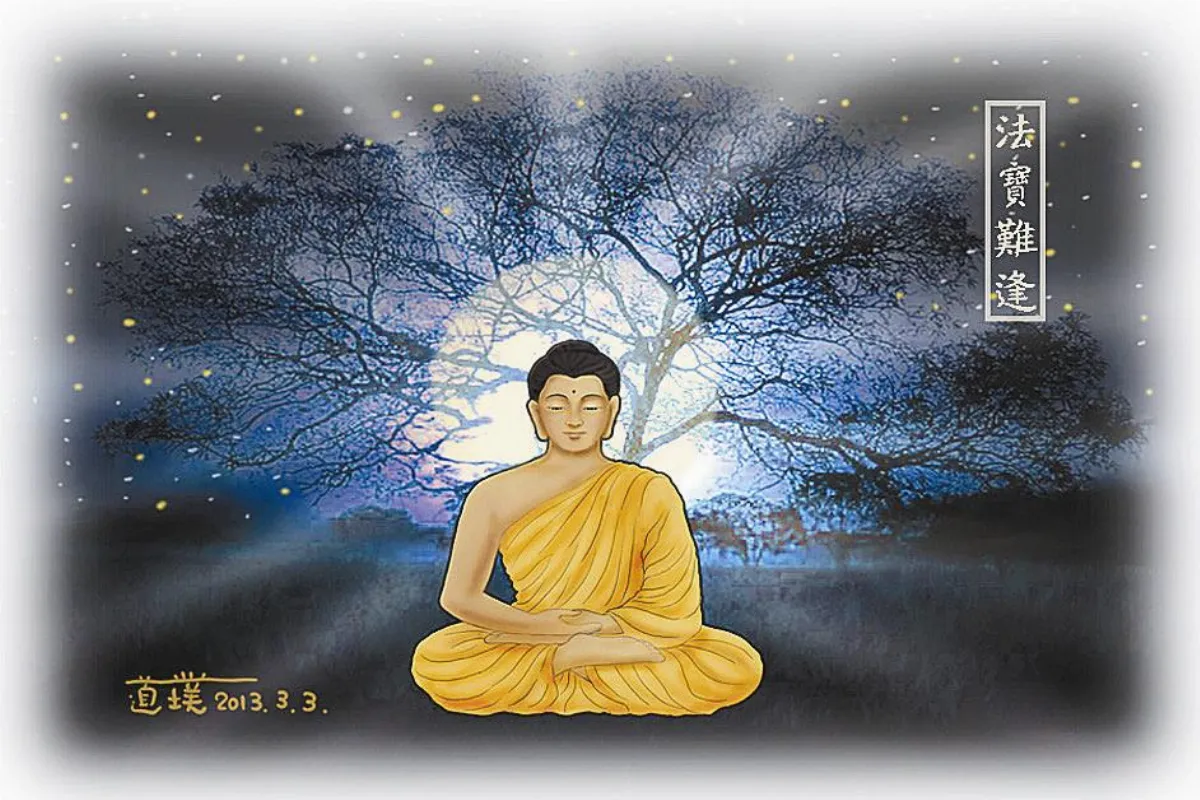 星雲說偈法寶難逢