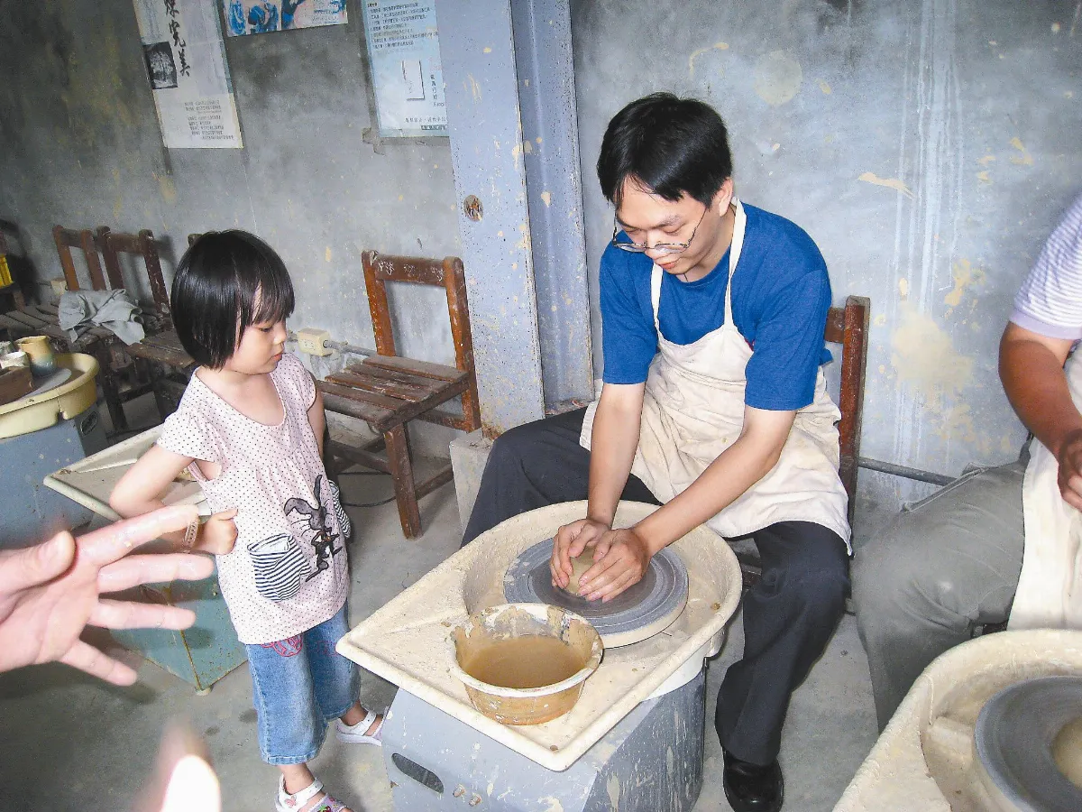 親子同樂會2大手牽小手 陶藝DIY