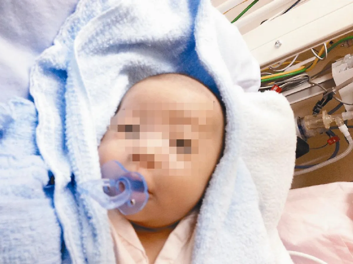 出生40天男嬰 腦中風救回一命