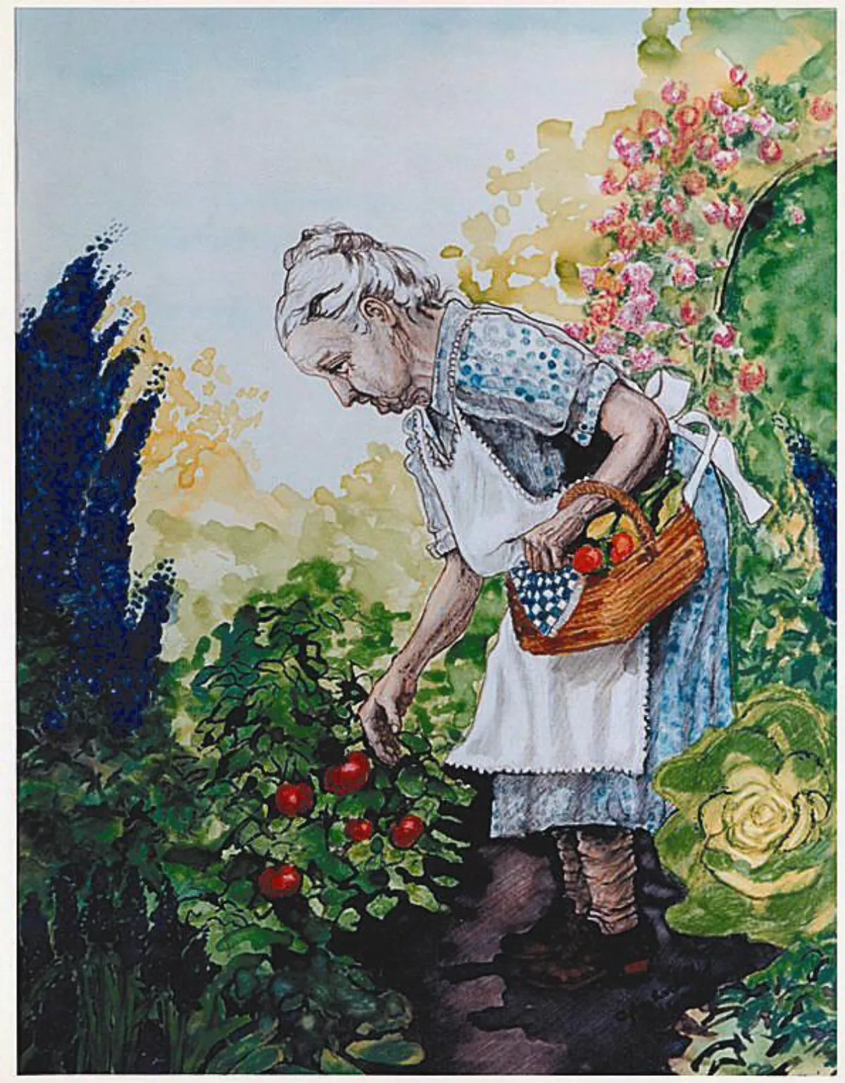 The kind old woman