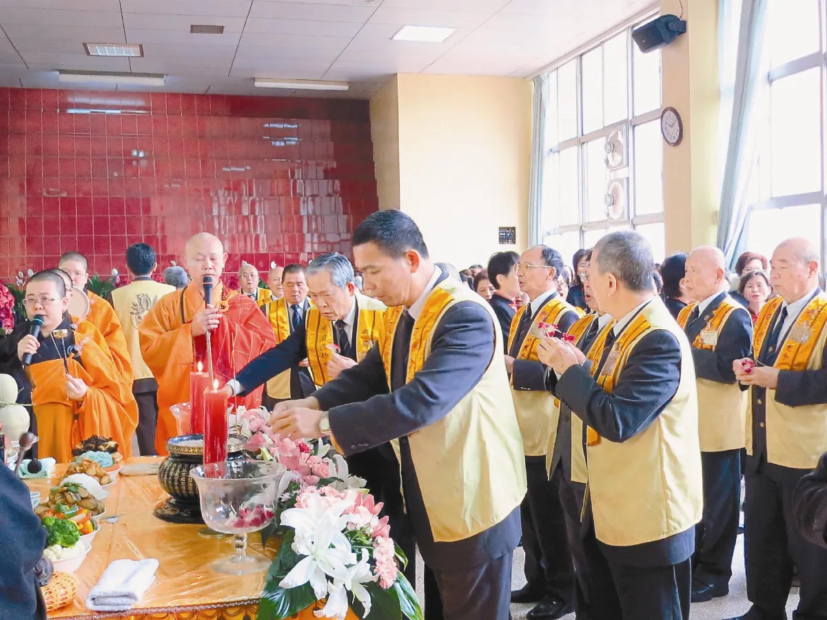 智渡老和尚告別式 道風常存