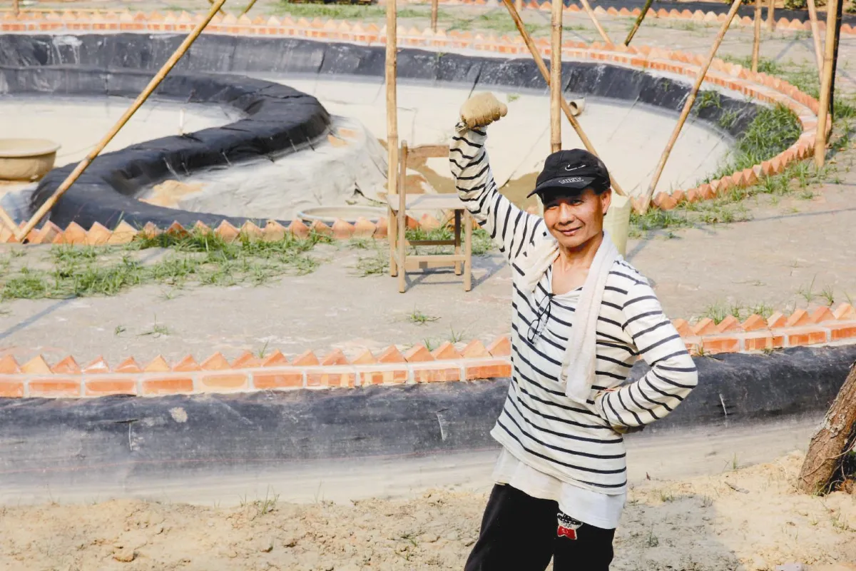 現代愚公 徒手造生態樂園