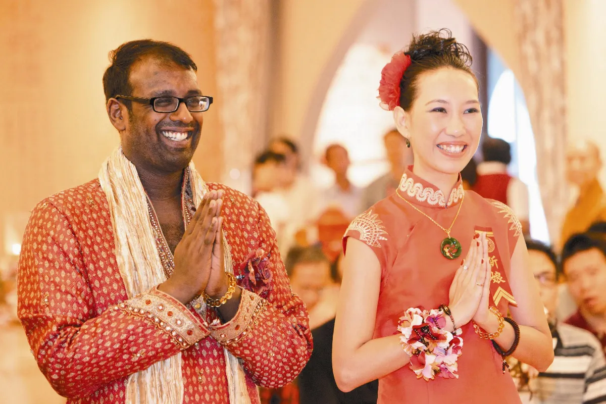 在佛館結婚 完美又喜悅
